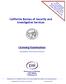 California Bureau of Security and Investigative Services