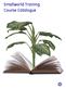 Smallworld Training Course Catalogue