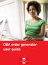 OBA order generator user guide