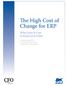 The High Cost of Change for ERP