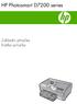 HP Photosmart D7200 series. Základní příručka Krátka príručka