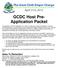 GCDC Host Pre- Application Packet