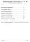SystemairCAD version 2011-11.01.B1 Introduction and important information