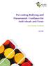 Preventing Bullying and Harassment: Guidance for Individuals and Firms