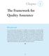 The Framework for Quality Assurance