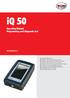 iq 50 Operating Manual Programming and diagnostic tool W072210050 02/14