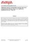 Application Notes for Virtual Hold Concierge with Avaya Communication Manager using Avaya Application Enablement Services Issue 1.