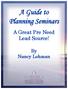 A Guide to Planning Seminars