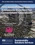 2012 Greenhouse Gas Emissions Inventory for Government Operations