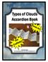 Types of Clouds Accordion Book