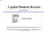 Capital Markets Review