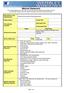 Description of the Task/Activity: General door/window fitting/replacement. Start Date/Time: Site Address/ Location: Finish Date/Time: