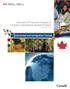 Overview of Proposed Changes to Canada s International Student Program January 2013
