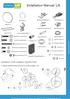 Installation Manual 1/6