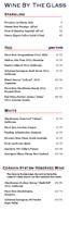 Wine By The Glass. Prosecco, La Marca, Italy 8 Mumm Brut Prestige 187ml 12 Moet & Chandon Imperial 187 ml 20 Veuve Cliquot Yellow Label 375ml 42