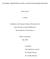 TEACHERS PERCEPTIONS OF THE ACCELERATED READER PROGRAM. Karen Francis. A Thesis. Submitted to the Graduate College of Bowling Green