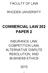 COMMERCIAL LAW 202 PAPER 2