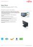 Data Sheet FUJITSU Display E22T-7 Pro
