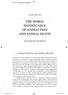 THE MORAL SIGNIFICANCE OF ANIMAL PAIN AND ANIMAL DEATH