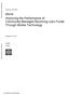 World Improving the Performance of Community-Managed Revolving Loan Funds Through Mobile Technology