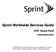 Sprint Worldwide Services Guide
