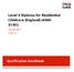 Level 3 Diploma for Residential Childcare (England) (4340-31/81)