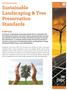 understanding Sustainable Landscaping & Tree Preservation Standards