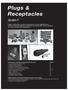 Plugs & Receptacles. Section