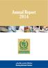 The tenth Annual Report of Banking Mohtasib Pakistan for the year ended 31 December 2014 submitted to the Governor, State Bank of Pakistan, under