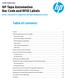 HP Tape Automation Bar Code and RFID Labels