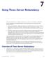 Using Three-Server Redundancy