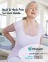 Back & Neck Pain Survival Guide