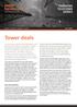 Tower deals THINKING TELECOMS SERIES