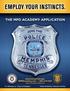 Memphis Police Department Police Officer Application Packet
