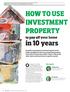 HOW TO USE INVESTMENT PROPERTY