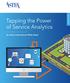 Tapping the Power. of Service Analytics