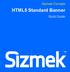 HTML5 Standard Banner
