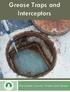 Grease Traps and Interceptors