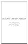 LECTURE 17: LIBRARY CASE STUDY. Software Engineering Mike Wooldridge