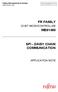 FR FAMILY MB91460 SPI - DAISY CHAIN COMMUNICATION 32-BIT MICROCONTROLLER APPLICATION NOTE. Fujitsu Microelectronics Europe Application Note