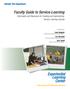 Faculty Guide to Service-Learning