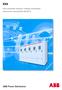 ZX2. Gas-insulated medium voltage switchgear Instruction manual BA 435/02 E. ABB Power Distribution