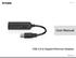 Version 1.00. User Manual. USB 3.0 to Gigabit Ethernet Adapter DUB-1312