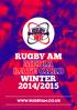 RUGBY AM WINTER 2014/2015. www.rugbyam.co.uk