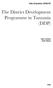 The District Development Programme in Tanzania (DDP)