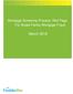 Mortgage Screening Process: Red Flags For Single-Family Mortgage Fraud. March 2016