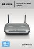 Wireless G Plus MIMO. Router. User Manual F5D9230-4