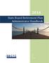 State Board Retirement Plan Administrator Handbook