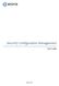 Security Configuration Management. User s Guide