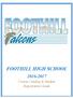 FOOTHILL HIGH SCHOOL 2016-2017
